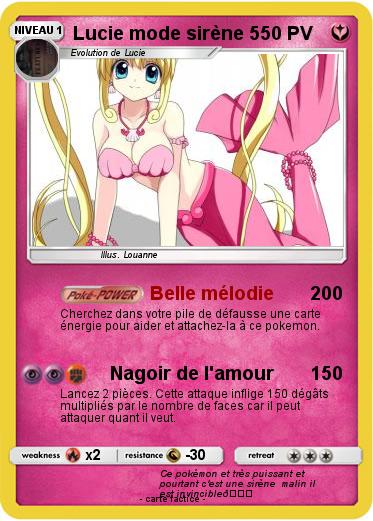 Pokemon Lucie mode sirène 5
