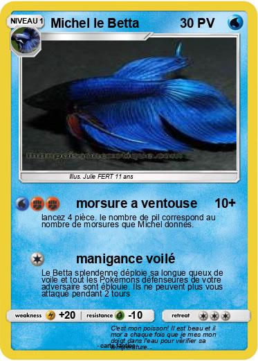 Pokemon Michel le Betta