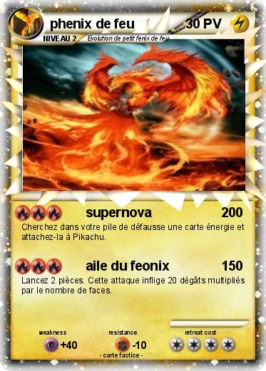 Pokemon phenix de feu