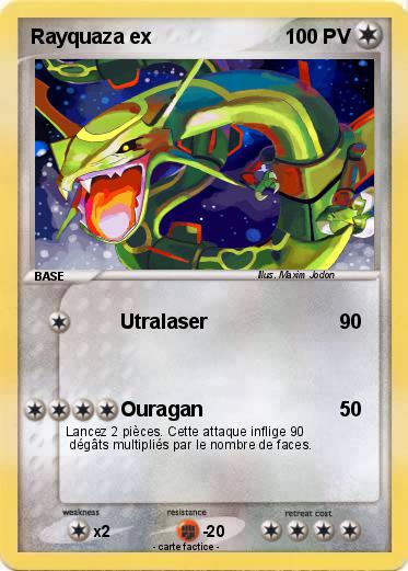 Pokemon Rayquaza ex