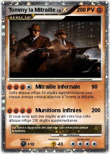 Pokemon Tommy la Mitraille