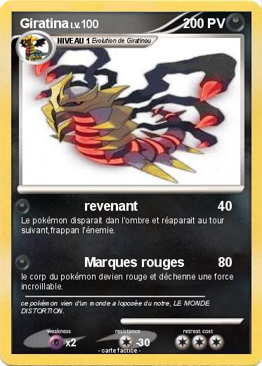 Pokemon Giratina