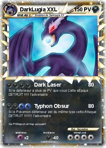 Pokemon DarkLugia XXL