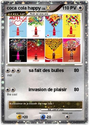 Pokemon coca cola happy