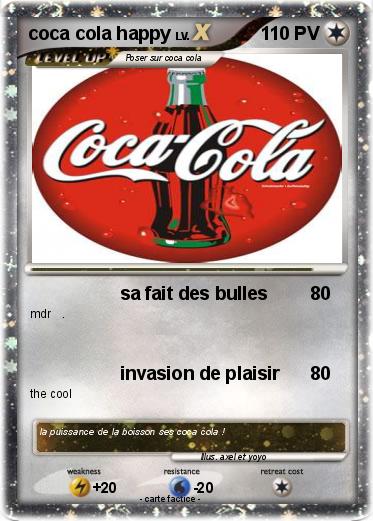 Pokemon coca cola happy