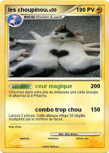 Pokemon les choupinou