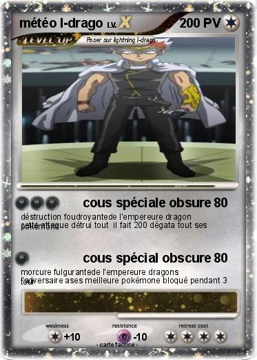 Pokemon météo l-drago