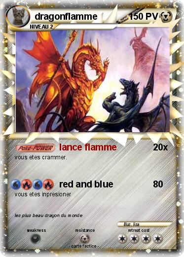 Pokemon dragonflamme
