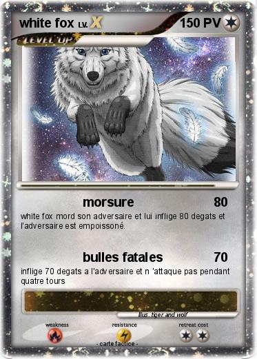 Pokemon white fox