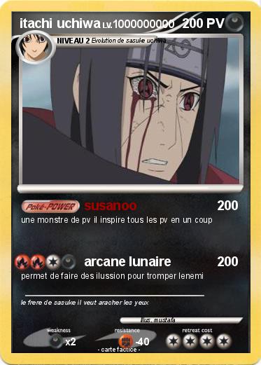 Pokemon itachi uchiwa