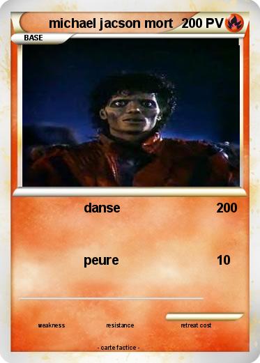 Pokemon michael jacson mort