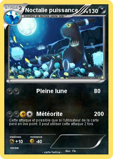 Pokemon Noctalie puissance