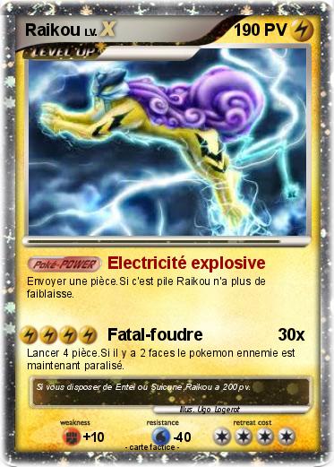 Pokemon Raikou