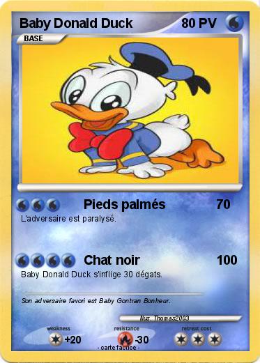 Pokemon Baby Donald Duck