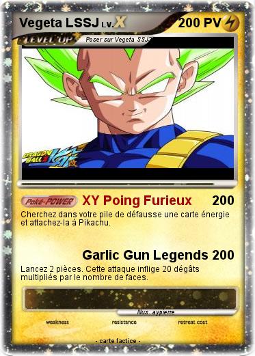 Pokemon Vegeta LSSJ