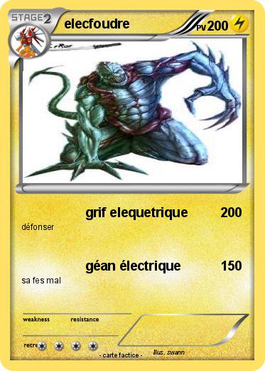 Pokemon elecfoudre
