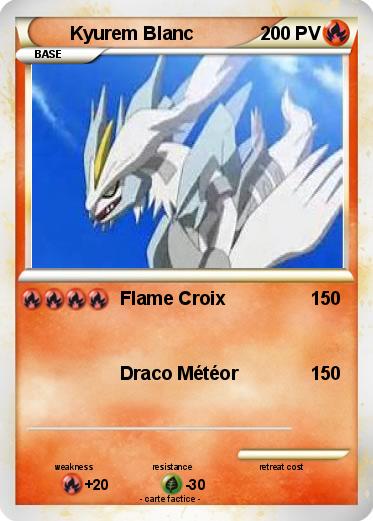 Pokemon Kyurem Blanc