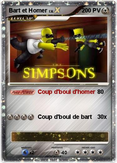 Pokemon Bart et Homer