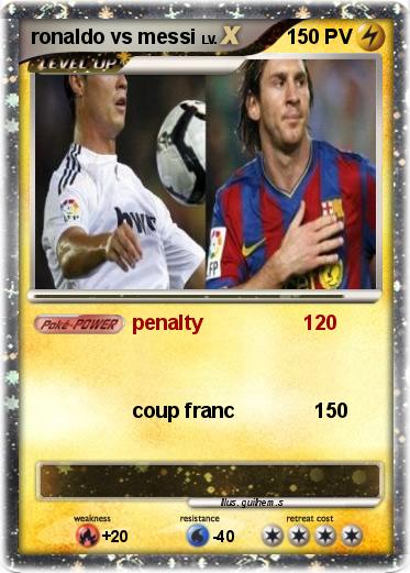 Pokemon ronaldo vs messi