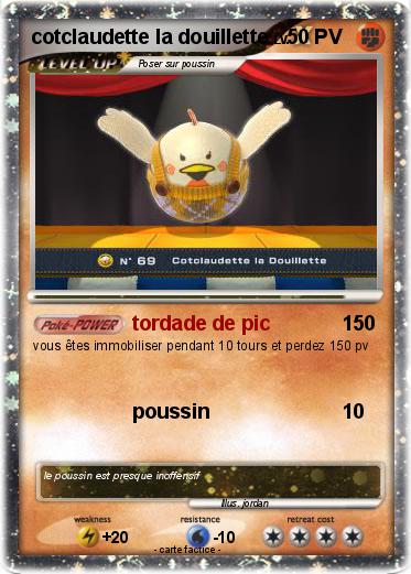 Pokemon cotclaudette la douillette