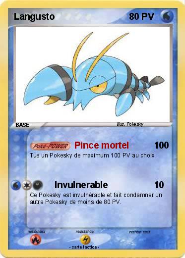 Pokemon Langusto