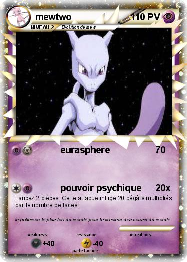 Pokemon mewtwo