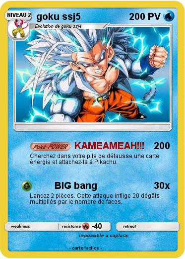 Pokemon goku ssj5