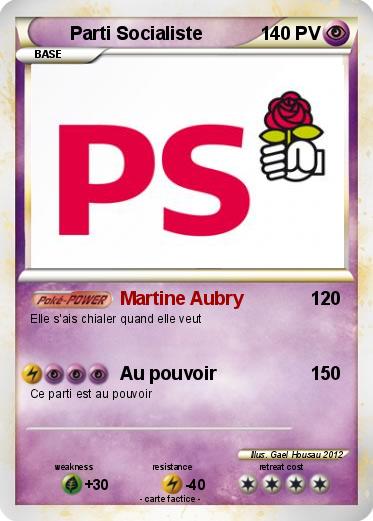 Pokemon Parti Socialiste