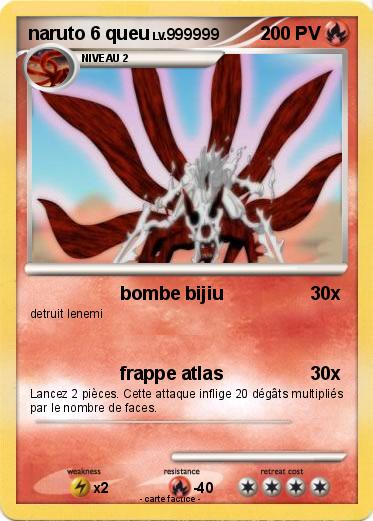 Pokemon naruto 6 queu