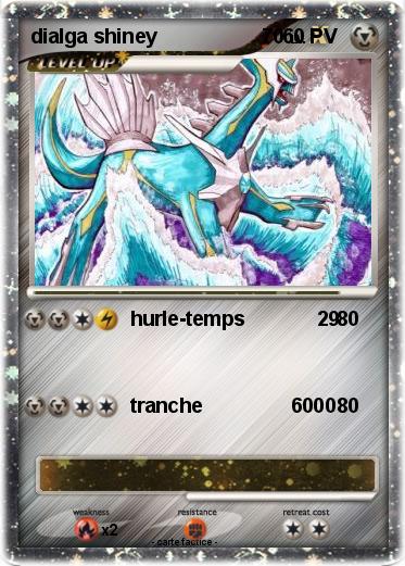 Pokemon dialga shiney                   70