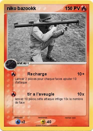 Pokemon niko bazookk