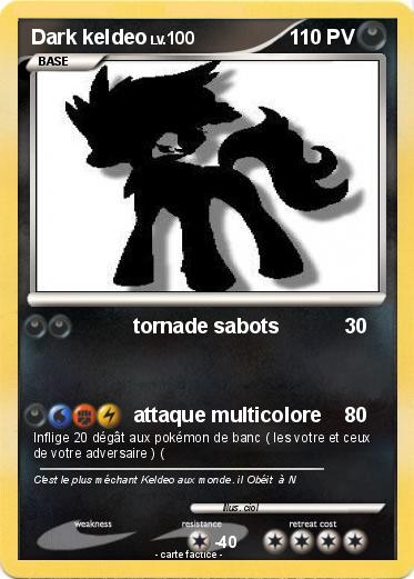 Pokemon Dark keldeo