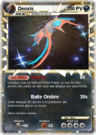 Pokemon Deoxis
