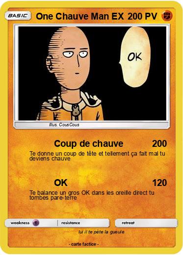 Pokemon One Chauve Man EX