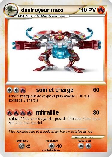 Pokemon destroyeur maxi