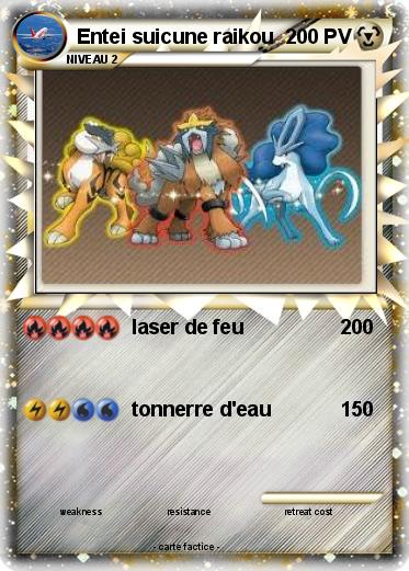Pokemon Entei suicune raikou