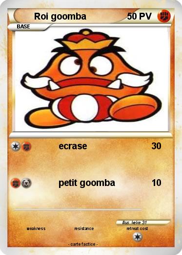 Pokemon Roi goomba