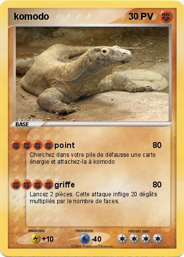 Pokemon komodo