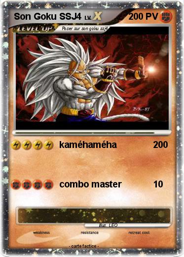 Pokemon Son Goku SSJ4
