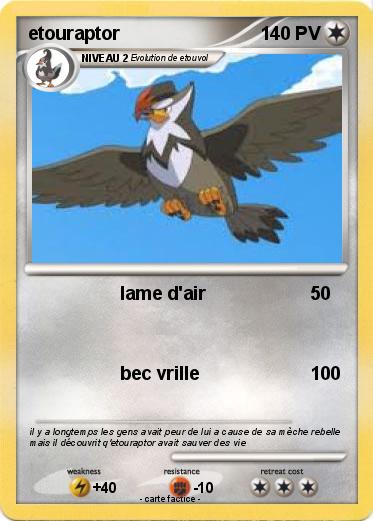 Pokemon etouraptor