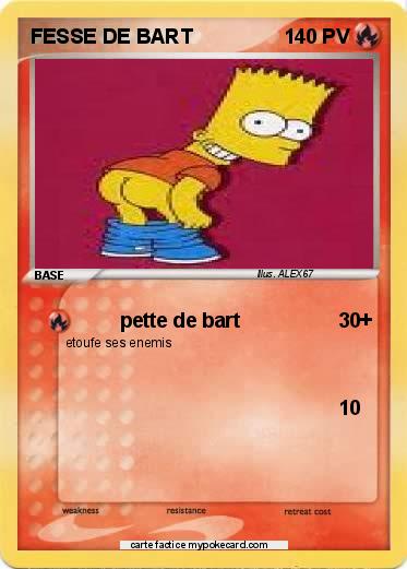 Pokemon FESSE DE BART