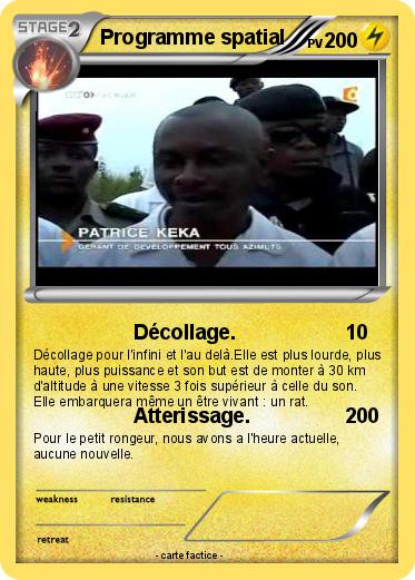 Pokemon Programme spatial