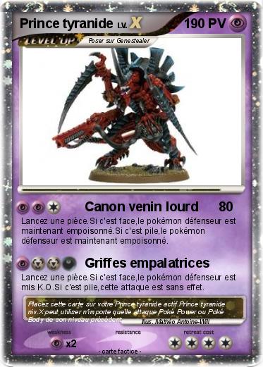 Pokemon Prince tyranide