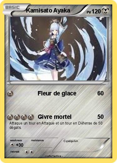 Pokemon Kamisato Ayaka