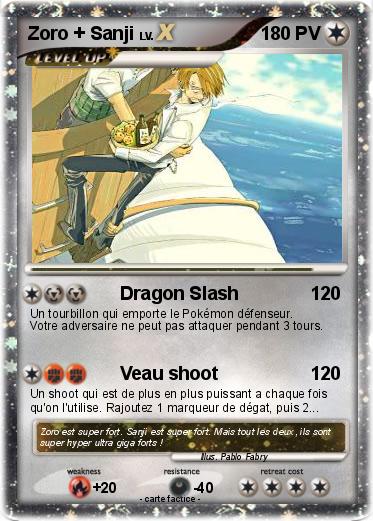 Pokemon Zoro + Sanji