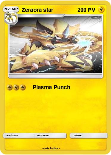 Pokemon Zeraora star
