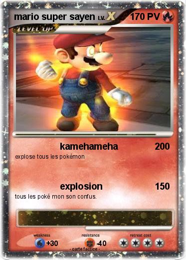 Pokemon mario super sayen