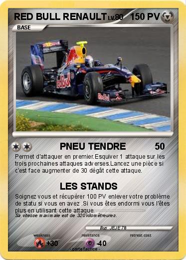 Pokemon RED BULL RENAULT