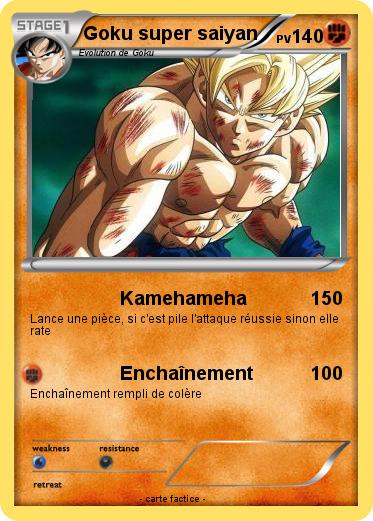 Pokemon Goku super saiyan