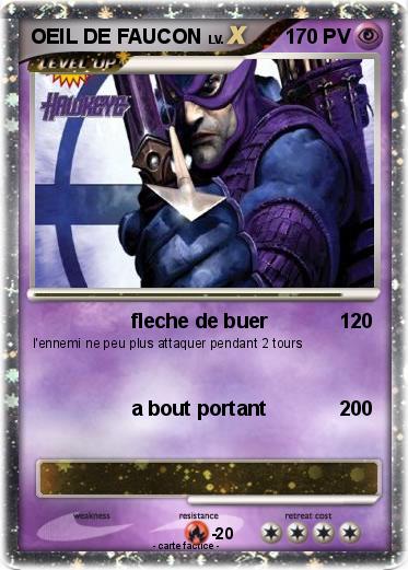 Pokemon OEIL DE FAUCON